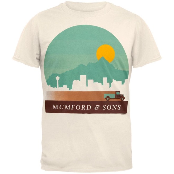 Next Level Apparel Other - Mumford & Sons Concert Shirt